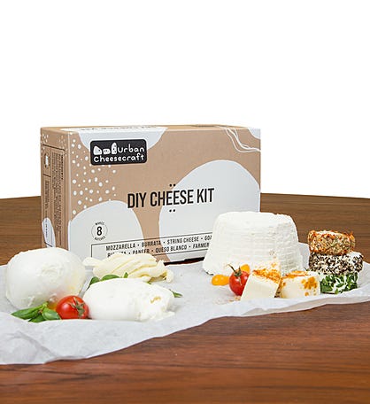 Deluxe Cheese Kit - Mozzarella, Burrata, String Cheese, Goat Cheese & More